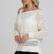 525 America Open Stitch Sweater