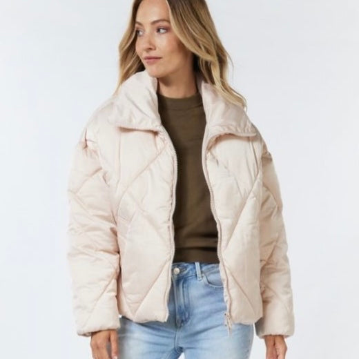 Esqualo Quilted Puffer Jacket