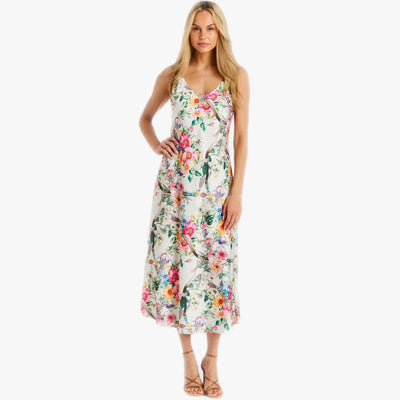 Drew Floral Midi Dress