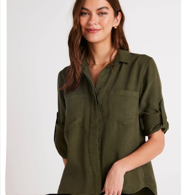 Bella Dahl SplitBack Button Down