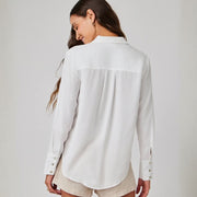 Bella Dahl Pintuck Button Down
