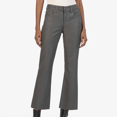 KutfromtheKloth Kelsey Ankle HighRise Fab Ab Coated Pant