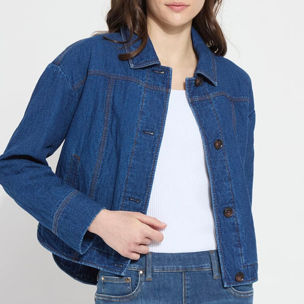 Lysse’ Sloane Quilted Denim Jacket