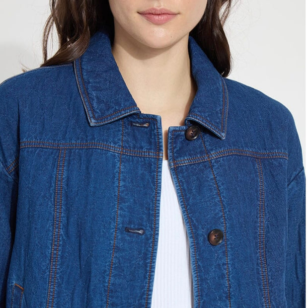 Lysse’ Sloane Quilted Denim Jacket