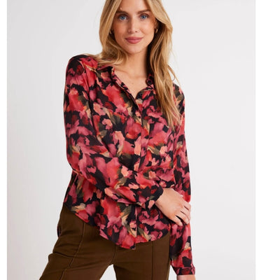 Bella Dahl Autumn Bloom Shirt