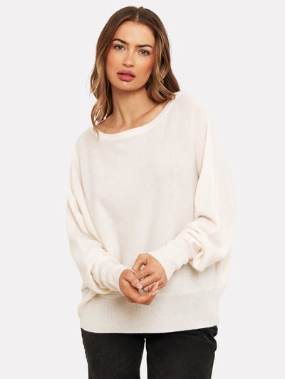 Brodie Cashmere Anya Boatneck Sweater