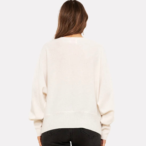 Brodie Cashmere Anya Boatneck Sweater