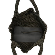 Prenelove London Woven Tote- Olive