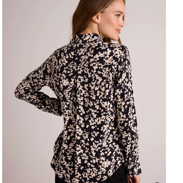 Bella Dahl Ditsy Floral Button Down