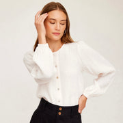 FifteenTwenty Puckered Aubrey Blouse