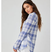 Bella Dahl Oversized Plaid Shirt