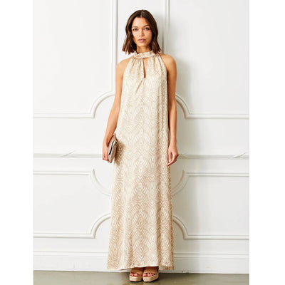 Suzyd Halter Maxi Dress