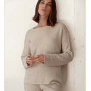 W.Cashmere Boatneck Sweater