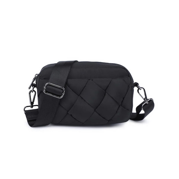 Inspiration Braided WovenCrossbody / black
