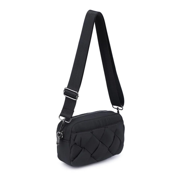 Inspiration Braided WovenCrossbody / black