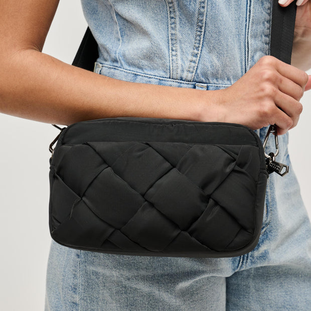 Inspiration Braided WovenCrossbody / black
