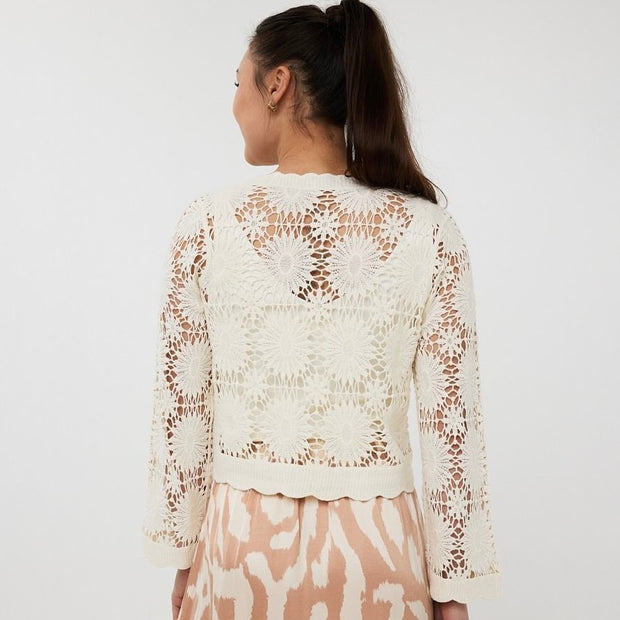 Esqualo Crochet Cardigan