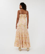 Esqualo Print Maxi  Dress