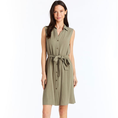 Drew Belted Shirt Dress