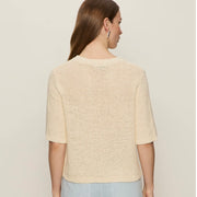 Sanctuary Tape Yarn Macrame Tee