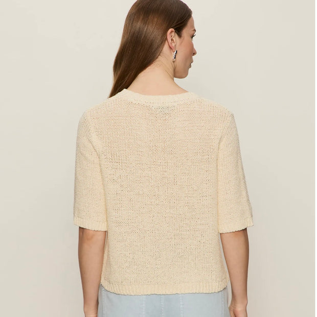 Sanctuary Tape Yarn Macrame Tee