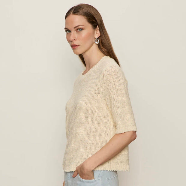 Sanctuary Tape Yarn Macrame Tee