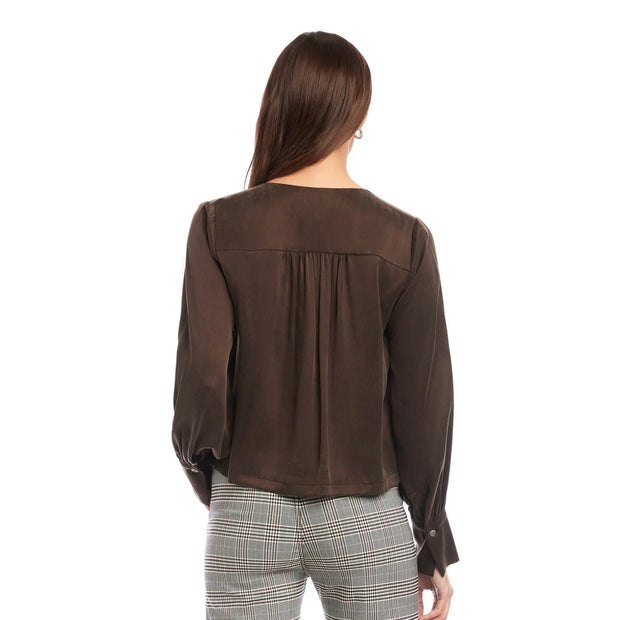 Fifteen Twenty Kayla Bow Detail Blouse