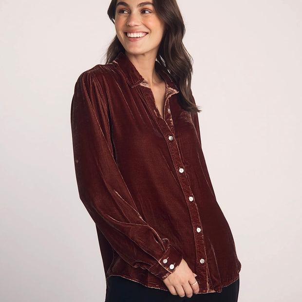 Bella Dahl Classic Shirt / Amber Honey