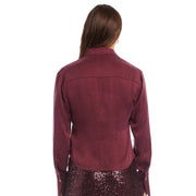 Fifteen Twenty Tawnie Side Pleat Shirt