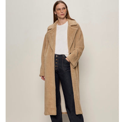 Sanctuary Faux Fur Coat / Camel