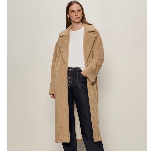 Sanctuary Faux Fur Coat / Camel
