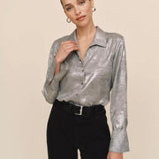Bella Dahl Flowy Wide Collar Button Down