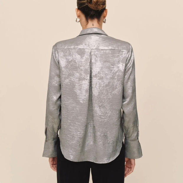 Bella Dahl Flowy Wide Collar Button Down