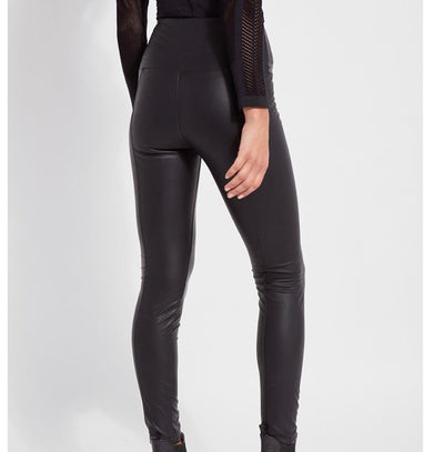 Lysse Textured Faux Leather Legging