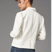 Lola and Sophie Rib Cuff Blazer
