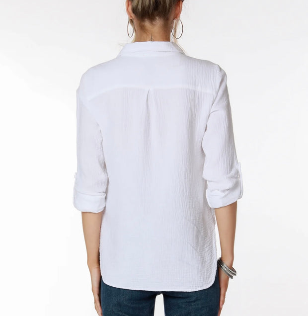 Bobi Gauze Button Down